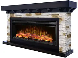Камінокомплект ArtiFlame Ludwig AF42 махагон коричневий антик - мініатюра 3