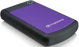 Зовнішній жорсткий диск Transcend StoreJet 25H3 2TB Purple (TS2TSJ25H3P) [48550] - мініатюра 3