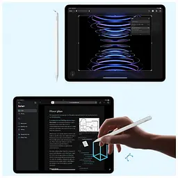 Стилус Baseus Smooth Writing 3 Wireless Charging Stylus Active White (P80080806213-00) - мініатюра 8