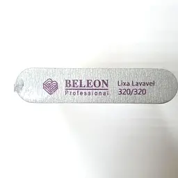 Пилка полірувальна для нігтів двостороння 320/320 Beleon