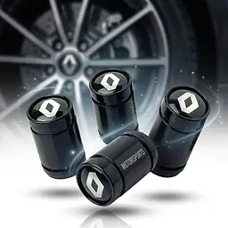 Захисні ковпачки на ніпеля Renault Чорні 4 шт
