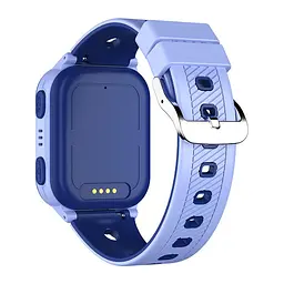 Дитячий смарт годинник Lemfo Y28 з GPS геолокацією, Wi-Fi, відеодзвінками, прослуховуванням, Nano-SIM, кнопкою SOS, голосовим чатом, камерою та вологозахистом IP67 Синій - мініатюра 5