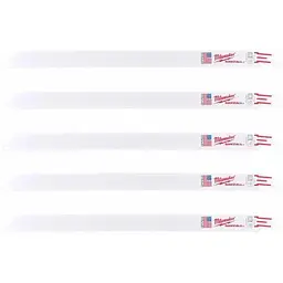 Полотно для сабельных пил THIN KERF MILWAUKEE, 300х1,4мм, (5шт), (металл)
