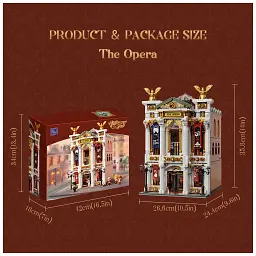 Конструктор Pantasy Original Опера (85019) - мініатюра 8