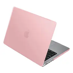 Чохол-накладка для MacBook Pro 16 M5 Pro-M2 Pro/M5 Max-M1 Max, рожевий, Matte Shell, матовий, пластиковий, захисний аксесуар для ноутбука, протиударний, з вентиляцією та доступом до портів, для макбука, ArmorStandart (ARM80492)