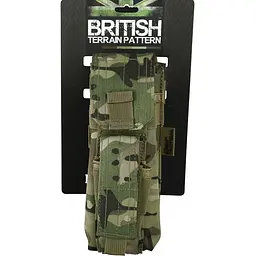 Підсумок для АК і пістолетного магазину Kombat UK Single Mag Pouch with Pistol Mag (1000-kb-smpp-btp)