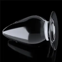 Анальна пробка Lovetoy Flawless Clear, 11,5 см (прозорий) - мініатюра 2