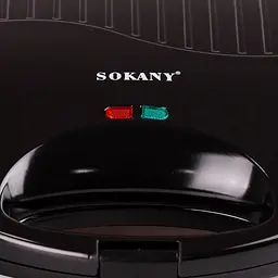 Електрична горішниця Sokany SK-805 на 12 горішків з антипригарним покриттям 750Вт Чорний - мініатюра 3