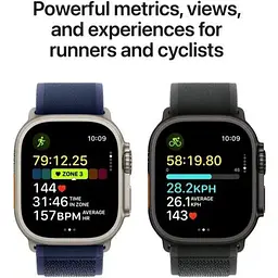 Смарт-годинник Apple Watch Ultra 2 GPS + Cellular 49mm Natural Titan. Case w. Tan Alpine Loop - Small (MX4E3) - мініатюра 5