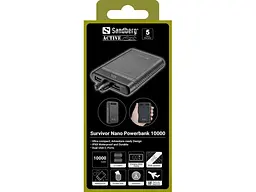 Зовнішній акумулятор (Power Bank) Sandberg Survivor Nano 10000mAh (421-32) - мініатюра 5