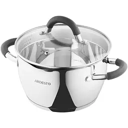 Каструля Ardesto Gemini, зі скляною кришкою, 2,3 л (AR1923GS) - мініатюра 2