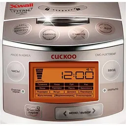 Мультиварка-скороварка Cuckoo CMC-HJXT0804F [89404] - мініатюра 3