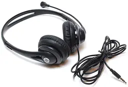 Гарнітура HP Stereo 3.5 мм Black (T1A66AA) - мініатюра 2