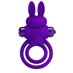 Ерекційне кільце Pretty Love Vibrant Penis Ring III фіолетове - мініатюра 9