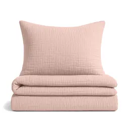 Дитяча постіль Cosas Pudra без простирадла муслін 110х140 см (Set_Muslin_010Pudra_140_2)