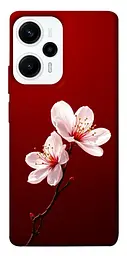 Чохол Demsky Sakura red для Xiaomi Poco F5 / Note 12 Turbo