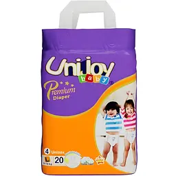 Підгузки Unijoy Premium L 9-14 кг 20 шт.