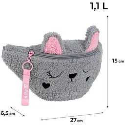 Сумка-бананка Kite дитяча 2577 Sweety Cat (K25-2577-1) - мініатюра 3