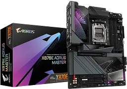 Материнська плата Gigabyte X870E Aorus Master Socket AM5 (X870E AORUS MASTER) - мініатюра 1