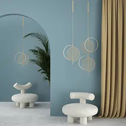 Підвісний стельовий світильник Babich Studio Mid L2 other any color - мініатюра 3