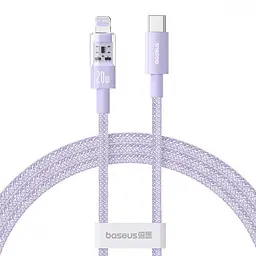 Кабель Baseus Gem Fast-Charging Data Cable Type-C to Lightning 20W 2m purple (P10373001511-01)