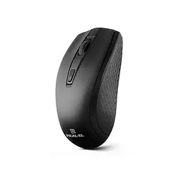 Мишка REAL-EL RM-308 Wireless Black - мініатюра 2