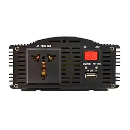 Інвертор напруги UKC 1800ВА(900Вт)+CHARGE 20A, 12/220V approximated, 1 універсальна розетка, Box - мініатюра 3
