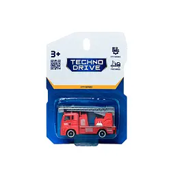 Дитяча автомодель "Пожежна машина" TechnoDrive 250421CG-6, масштаб 1:64 - мініатюра 5
