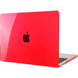 Пластикова накладка (верх і низ) HardShell Case для Apple MacBook Air 15.3'' M2 A2941 2023 Crystal Red [98195]