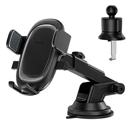 Автотримач Baseus UltraControl Pro Series Clamp-Type Car Holder Set Cluster чорний C40351600113-00 - мініатюра 3