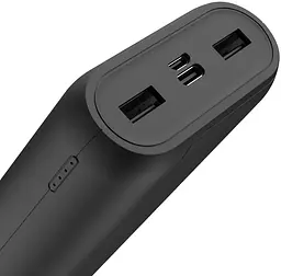 Портативна батарея XO PR122 20000 mAh Black - мініатюра 3