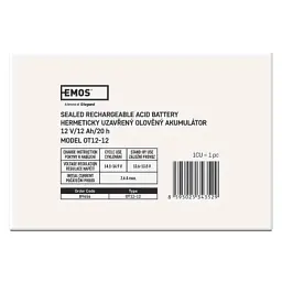 Батарея до ДБЖ EMOS 12V 12Ah (B9656) - мініатюра 10