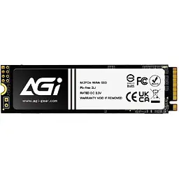 Накопичувач SSD M.2 2280 512GB AGI (AGI512GIMAI298-CB)