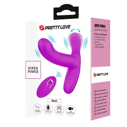 Вібратор для точки G Pretty Love Geri 9.8 см фуксія - мініатюра 9