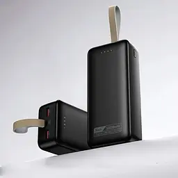Зовнішній акумулятор Hoco DB130A Tridentis 30000mAh 30W Black [168598] - мініатюра 5