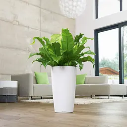 Вазон Lechuza Rondo Premium, 13 л, білий (15780) - мініатюра 5