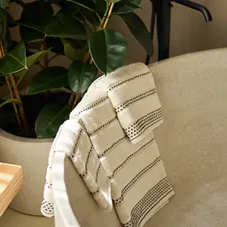 Рушник MBM HOME Слід вітру 90x150 см крапка айворі (BT-18 XL IVORY/DOT) - мініатюра 9