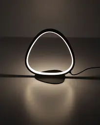 Настільна лампа Goldlux 334077 Petra LED 1x12W 4000K 1800Lm IP20 чорна - мініатюра 2