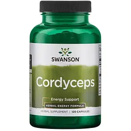 Натуральная добавка Cordyceps 600 mg, 120 капсул Swanson vit0000251