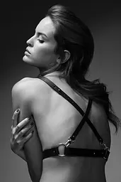 Портупея Bijoux Indiscrets Maze X Harness (чорний) - мініатюра 4