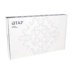 Змішувач для кухні Qtap Vlasta New з гнучким виливом з підключенням для питної води QTVLA364GMB45649 Gunmetal Black PVD, Шліфований чорний хром - мініатюра 9