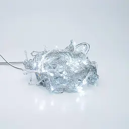 Гірлянда Штора 80 LED 2х2 м, білий GarlandoPro ZWM2280LEDW - мініатюра 7