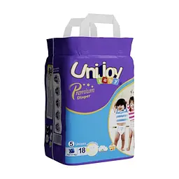 Підгузки Unijoy baby Premium XL (12-17 кг )18 шт (6973920541042) - мініатюра 2