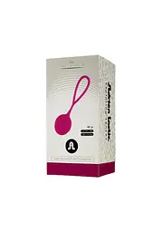 Вагінальні кульки Adrien Lastic Mia Single Soft-Tone Ball, 12 см, рожевий - мініатюра 4