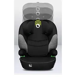 Автокрісло Lionelo Lars I-Size Black Grey 15-36 кг, чорне (LO-LARS I-SIZE BLACK GREY) - мініатюра 6