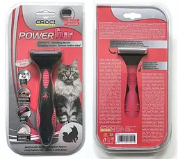 Тример для котів Croci POWERfur S для довгої шерсті 4.5 см C6067191 - мініатюра 2