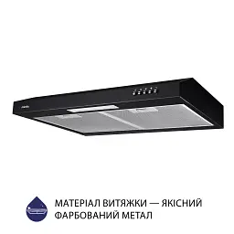 Витяжка плоска Minola HPL 612 BL - мініатюра 3