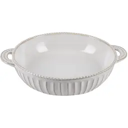 Форма для запікання Limited Edition Allegra Biege кругла кам'яна кераміка 31х25х6 см (GJH012-31-2-129)