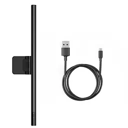 Надзекранна лампа Baseus i-wok USB Stepless Dimming Screen Hanging Light (Youth) чорний DGIWK-B01 - мініатюра 10