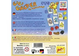 Настільна гра Zoch Джиджі Жартівник і кубикові пригоди (Gigi Gacker am Wurfelacker) (англ.) (601105222) - мініатюра 2